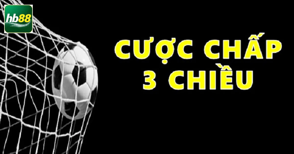 Giải đáp định nghĩa cược chấp 3 chiều là gì?